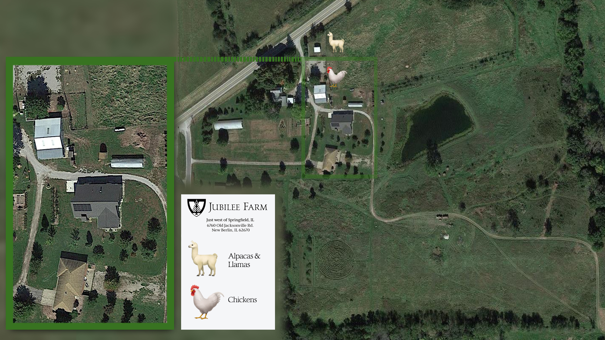 Jubilee Farm Map